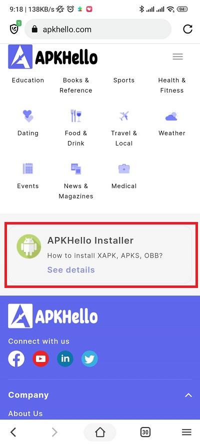 download install apkhello installer