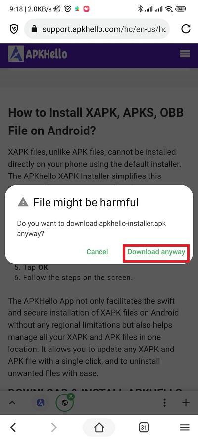 download install apkhello installer(1)